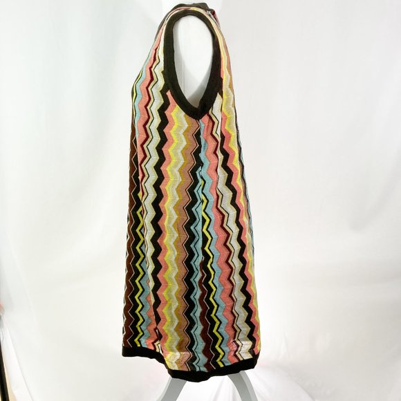 NWT Missoni for Target XL Multicolor Zigzag Knit Dress ‑ Designer Collab - Picture 3 of 8